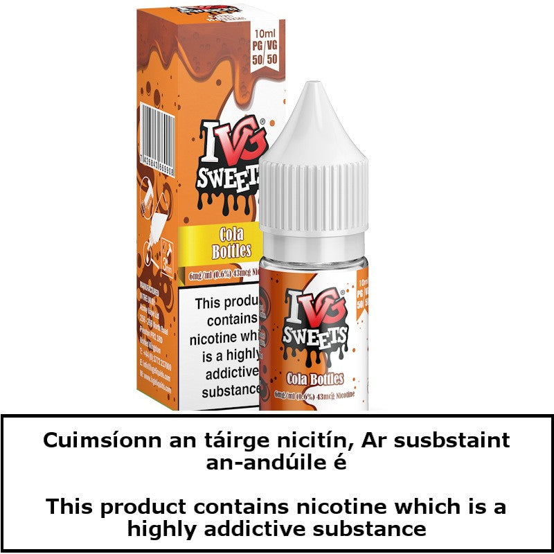 10ml I VG 50/50 - Cola Bottles